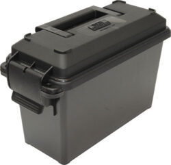 MTM TACTICAL PISTOL CASE - COMPACT DARK GRAY LOCKABLE
